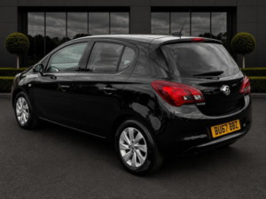 2017 Vauxhall Corsa 1.4i Ecoflex Design Euro 6 5dr in Black — image 4