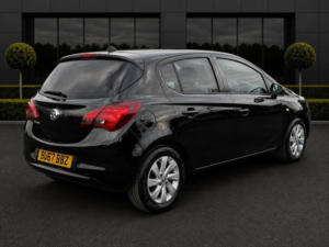2017 Vauxhall Corsa 1.4i Ecoflex Design Euro 6 5dr in Black — image 6