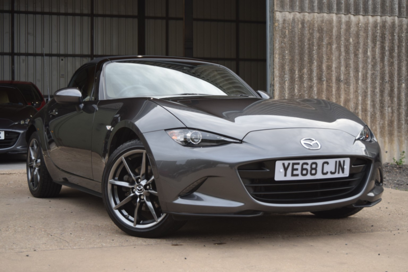 2018 Mazda Mx-5 2.0 Skyactiv-G Gt Sport Nav+ in Grey — image 1