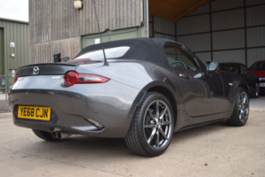 2018 Mazda Mx-5 2.0 Skyactiv-G Gt Sport Nav+ in Grey — image 4