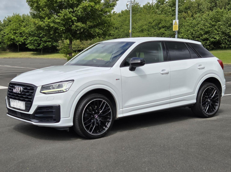 2019 Audi Q2 1.6 Tdi 30 Black Edition Euro 6 (s/s) 5dr in White — image 1