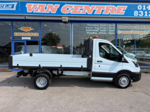2021 Ford Transit 2.0 350 Ecoblue Hd Leader Single Cab Tipper 2dr Diesel Manual Rwd L2 Euro 6 130 Ps in White — image 6