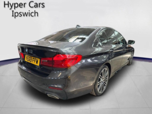 2019 BMW 5 Series 2.0 520d M Sport Auto Euro 6 (s/s) 4dr in Grey — image 2