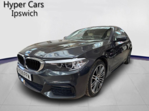 2019 BMW 5 Series 2.0 520d M Sport Auto Euro 6 (s/s) 4dr in Grey — image 3