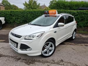 2015 Ford Kuga 2.0 Tdci Titanium X AWD Euro 6 (s/s) 5dr in White — image 2