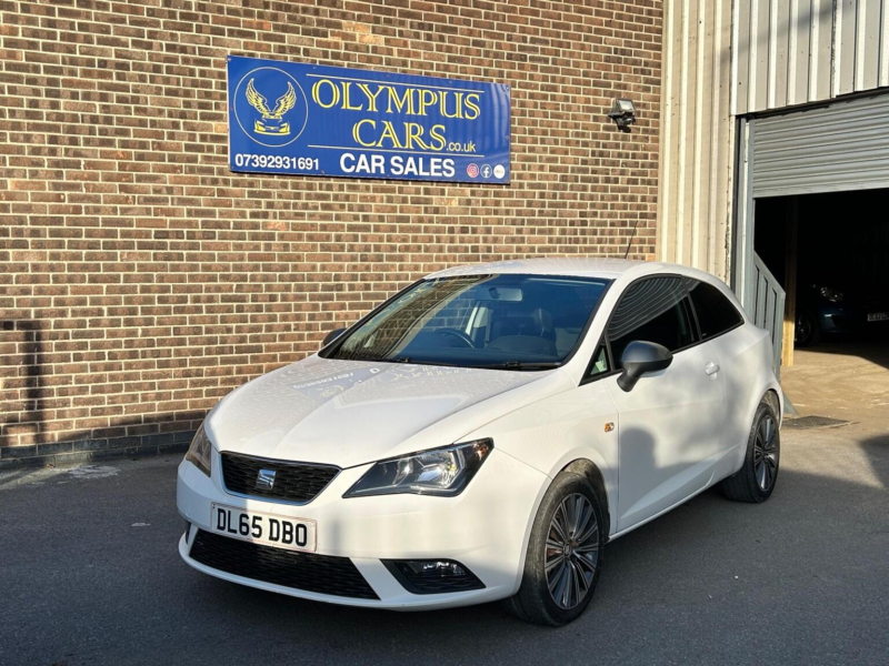 2015 SEAT Ibiza 1.2 Tsi Connect Sport Coupe Euro 6 3dr in White — image 1