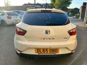 2015 SEAT Ibiza 1.2 Tsi Connect Sport Coupe Euro 6 3dr in White — image 5