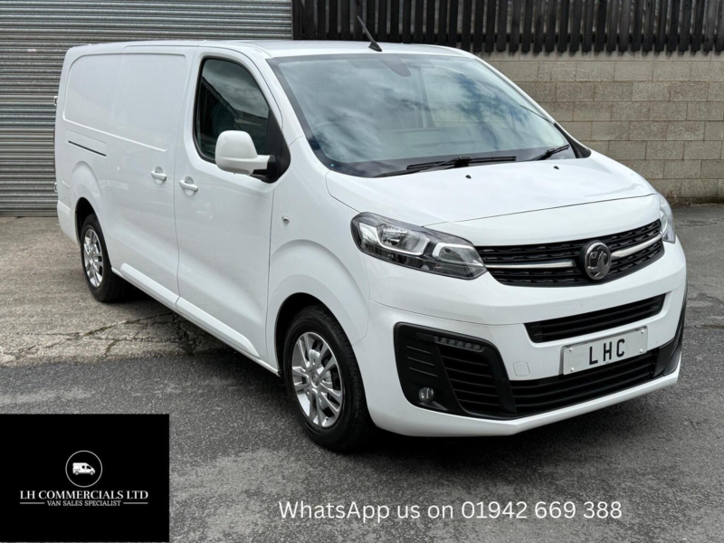 2021 Vauxhall Vivaro 1.5 Turbo D 2900 Sportive L2 H1 Euro 6 (s/s) 5dr in White — image 1
