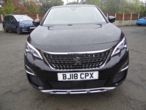 2018 Peugeot 3008 1.6 Bluehdi Allure Euro 6 (s/s) 5dr in Black — image 2