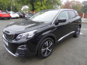 2018 Peugeot 3008 1.6 Bluehdi Allure Euro 6 (s/s) 5dr in Black — image 3