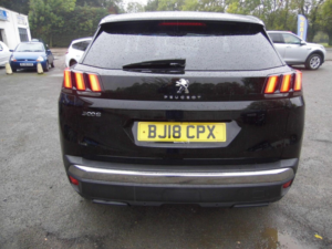 2018 Peugeot 3008 1.6 Bluehdi Allure Euro 6 (s/s) 5dr in Black — image 6