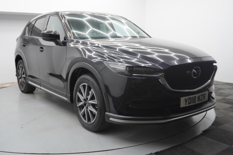2018 Mazda Cx-5 2.2 Skyactiv-D Sport Nav 4WD Euro 6 (s/s) 5dr in Black — image 1