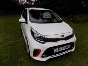 2017 Kia Picanto 1.0 Gt-Line Euro 6 5dr in White — image 2