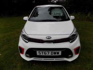 2017 Kia Picanto 1.0 Gt-Line Euro 6 5dr in White — image 3