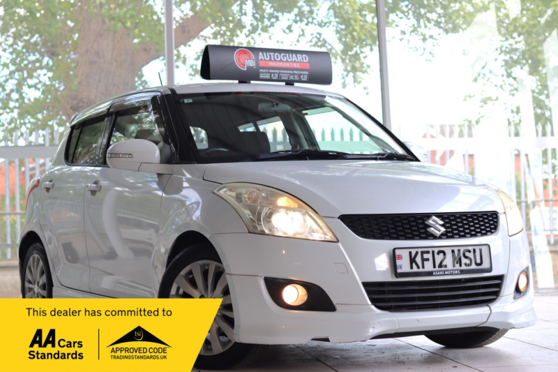 2012 Suzuki Swift 1.2 Sz3 Auto Euro 5 5dr in White — image 1