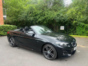 2018 BMW 2 Series 2.0 218d M Sport Auto Euro 6 (s/s) 2dr in Black — image 2