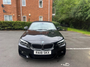 2018 BMW 2 Series 2.0 218d M Sport Auto Euro 6 (s/s) 2dr in Black — image 3