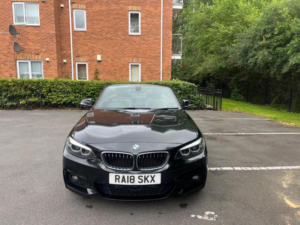 2018 BMW 2 Series 2.0 218d M Sport Auto Euro 6 (s/s) 2dr in Black — image 4
