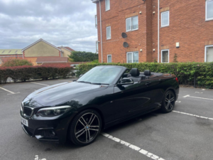 2018 BMW 2 Series 2.0 218d M Sport Auto Euro 6 (s/s) 2dr in Black — image 5
