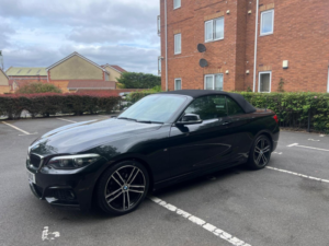 2018 BMW 2 Series 2.0 218d M Sport Auto Euro 6 (s/s) 2dr in Black — image 6