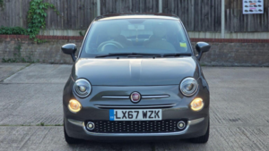 2017 Fiat 500 1.2 Lounge Dualogic Euro 6 (s/s) 3dr in Grey — image 3