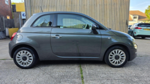 2017 Fiat 500 1.2 Lounge Dualogic Euro 6 (s/s) 3dr in Grey — image 5