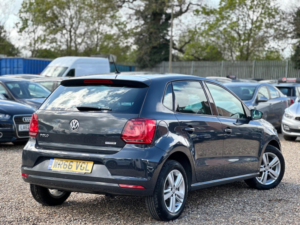 2016 Volkswagen Polo 1.0 Bluemotion Tech Match Euro 6 (s/s) 5dr in Grey — image 3