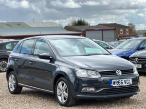 2016 Volkswagen Polo 1.0 Bluemotion Tech Match Euro 6 (s/s) 5dr in Grey — image 5