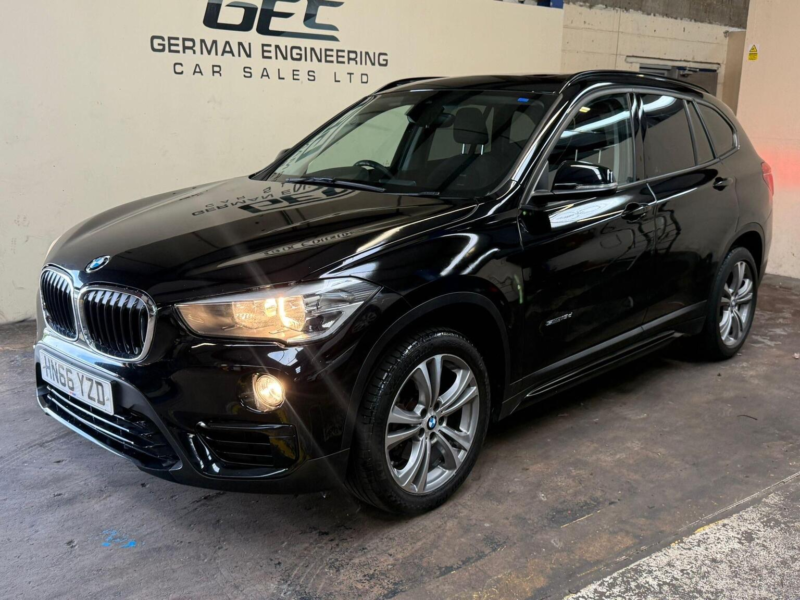 2016 BMW X1 2.0 18d Sport Auto Sdrive Euro 6 (s/s) 5dr in Black — image 1