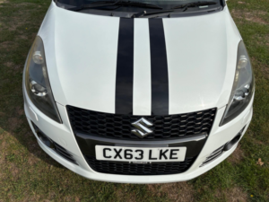 2013 Suzuki Swift 1.6 Sport Euro 5 5dr in White — image 5