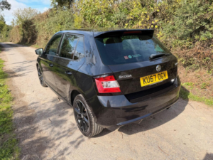 2017 Skoda Fabia 1.0 Tsi Monte Carlo Euro 6 (s/s) 5dr in Black — image 5
