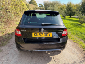 2017 Skoda Fabia 1.0 Tsi Monte Carlo Euro 6 (s/s) 5dr in Black — image 6