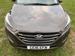 2016 Hyundai Tucson 2.0 Crdi Se Nav Auto 4WD Euro 6 5dr in Grey — image 4