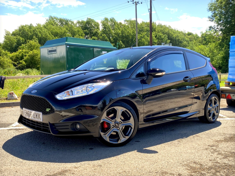 2016 Ford Fiesta St-3 1.6 T Mountune Mp215 - Fsh Inc Cambelt - Sat Nav, Camera, Ghost - 3 Owners - 64k. Black in Black — image 1