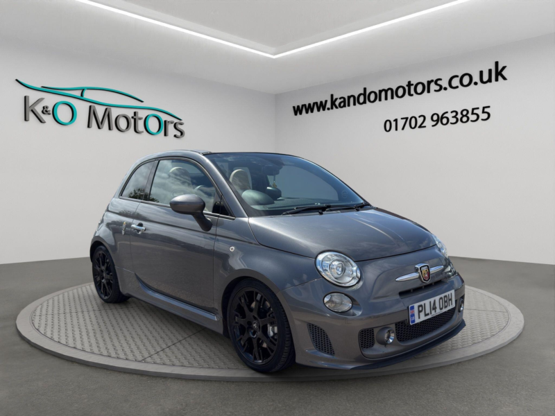 2014 Abarth 695c 1.4 T-Jet Edizione Maserati Cabrio 2dr Petrol Auto Euro 5 (180 Bhp) in Grey — image 1