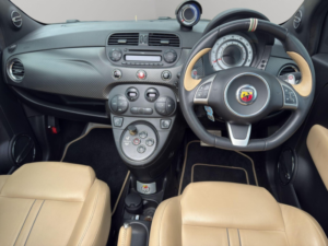 2014 Abarth 695c 1.4 T-Jet Edizione Maserati Cabrio 2dr Petrol Auto Euro 5 (180 Bhp) in Grey — image 2