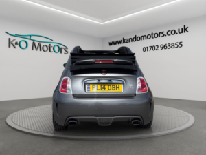 2014 Abarth 695c 1.4 T-Jet Edizione Maserati Cabrio 2dr Petrol Auto Euro 5 (180 Bhp) in Grey — image 5