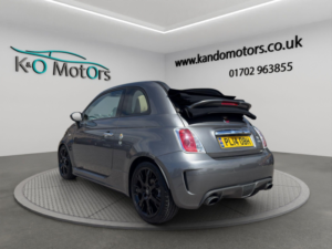 2014 Abarth 695c 1.4 T-Jet Edizione Maserati Cabrio 2dr Petrol Auto Euro 5 (180 Bhp) in Grey — image 6