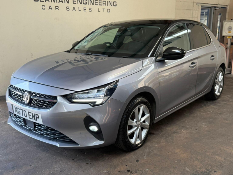 2021 Vauxhall Corsa 1.2 Turbo Elite Nav Euro 6 (s/s) 5dr in Grey — image 1