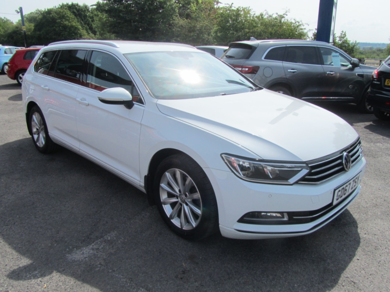 2018 Volkswagen Passat 2.0 Tdi Se Business in White — image 1