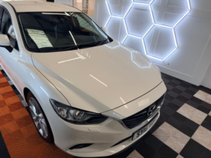 2015 Mazda Mazda6 2.2 Skyactiv-D Sport Nav Saloon 4dr Diesel Manual Euro 6 (s/s) (175 Ps) in White — image 6