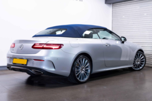 2018 Mercedes-Benz E Class 2.0 E300 Amg Line Cabriolet G-Tronic+ Euro 6 (s/s) 2dr in Silver — image 2