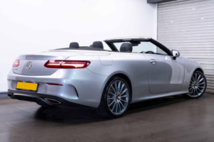 2018 Mercedes-Benz E Class 2.0 E300 Amg Line Cabriolet G-Tronic+ Euro 6 (s/s) 2dr in Silver — image 5