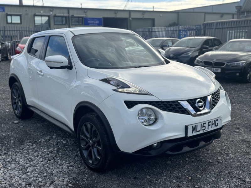 2015 Nissan Juke 1.5 Dci 8v Tekna in White — image 1