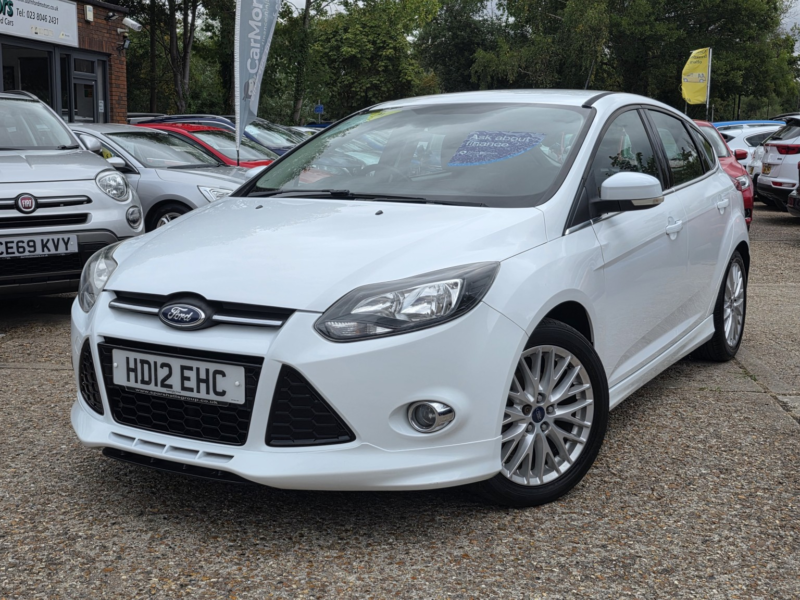 2012 Ford Focus 1.6 Tdci Zetec S in White — image 1