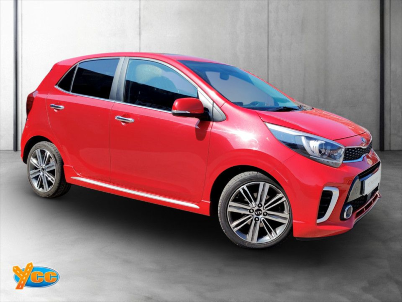 2018 Kia Picanto 1.0 T-Gdi Gt-Line S Hatchback 5dr Petrol Manual Euro 6 (99 Bhp) in Red — image 1
