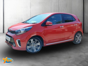 2018 Kia Picanto 1.0 T-Gdi Gt-Line S Hatchback 5dr Petrol Manual Euro 6 (99 Bhp) in Red — image 3