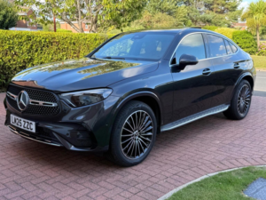 2025 Mercedes-Benz Glc 2.0 Glc300dh Mhev Amg Line (premium Plus) Coupe G-Tronic+ 4matic Euro 6 (s/s) 5dr in Grey — image 4
