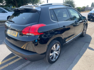 2015 Peugeot 2008 1.6 Bluehdi Feline SUV 5dr Diesel Manual Euro 6 (s/s) (mistral) (120 Ps) in Black — image 4