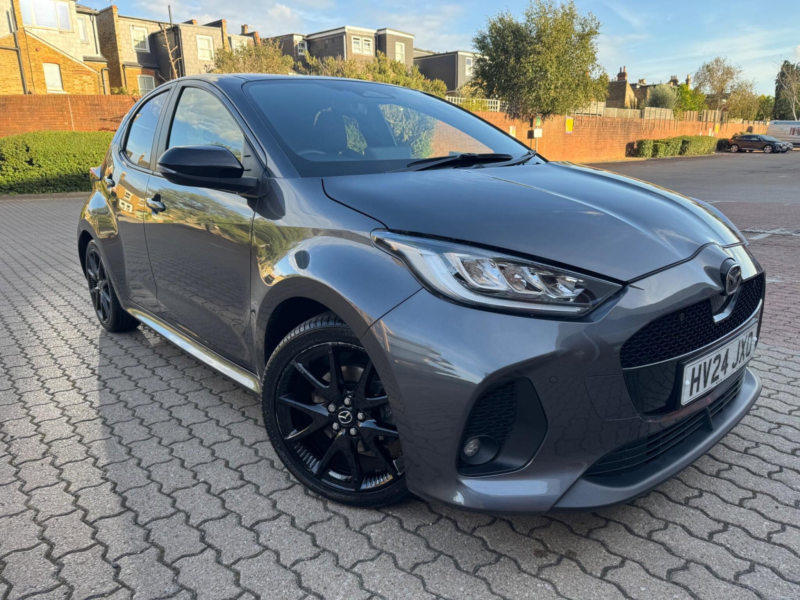 2024 Mazda Mazda2 Hybrid 1.5h Homura CVT Euro 6 (s/s) 5dr in Grey — image 1